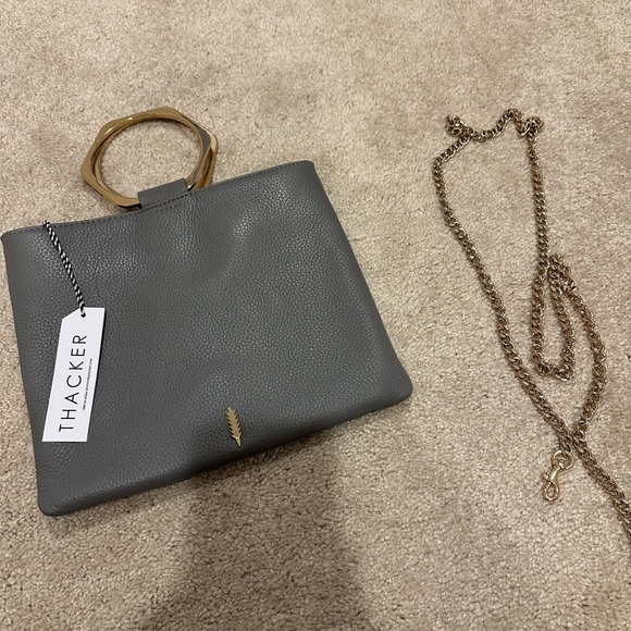 THACKER Le Pouch Hexa-Asphalt bag NWT - Picture 2 of 4